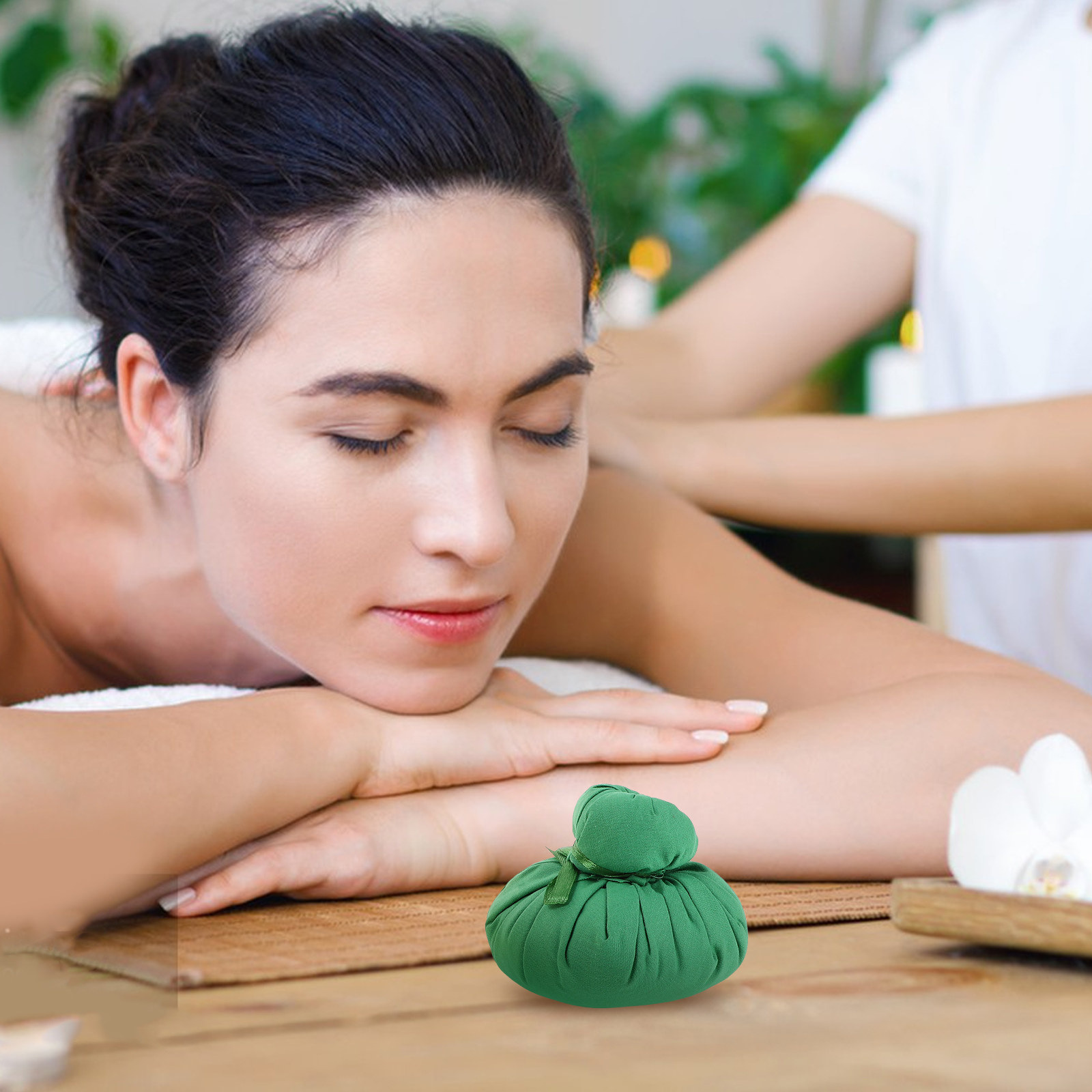 3Pcs Aroma Herbal Compress Bal - Herbal Wellness Massage ulasan dan harga